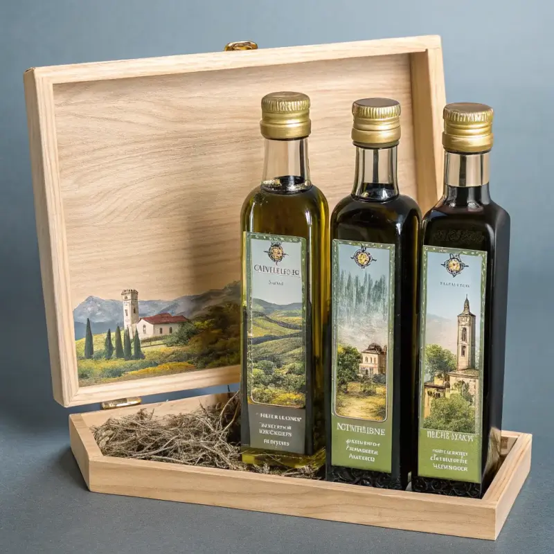 Gift Box with Olive Oils